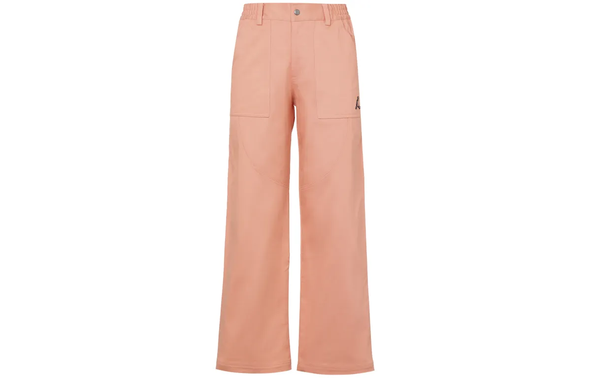 Jordan Casual Pants Women's Light Madder Root Brown Moderate Straight Fit Pants