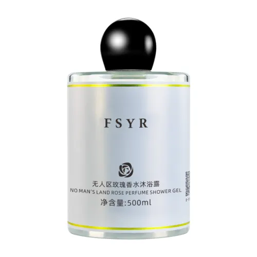 Perfume contains rose, moisturizing shower gel