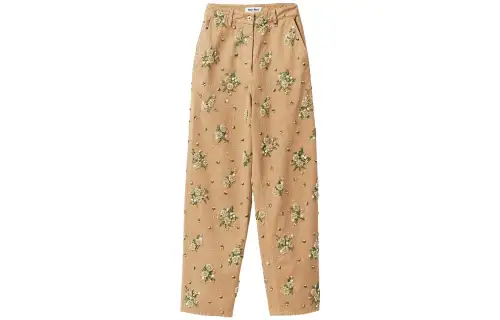 MIU MIU FW23 Casual Pants Women's Multicolor