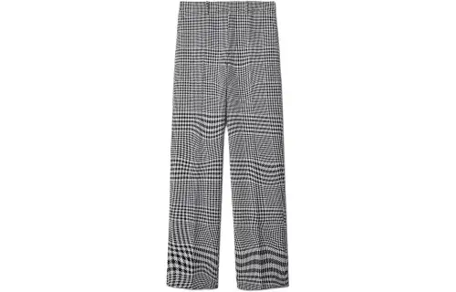 Burberry Casual Pants Women's Black White
