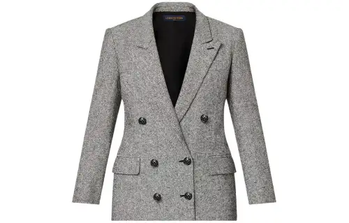 LOUIS VUITTON Business Suit Coat Women's Gray