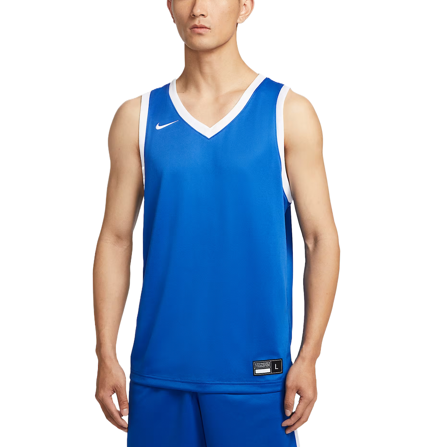 Nike Dri FitCrossover Basketball Jersey Men’s Blue