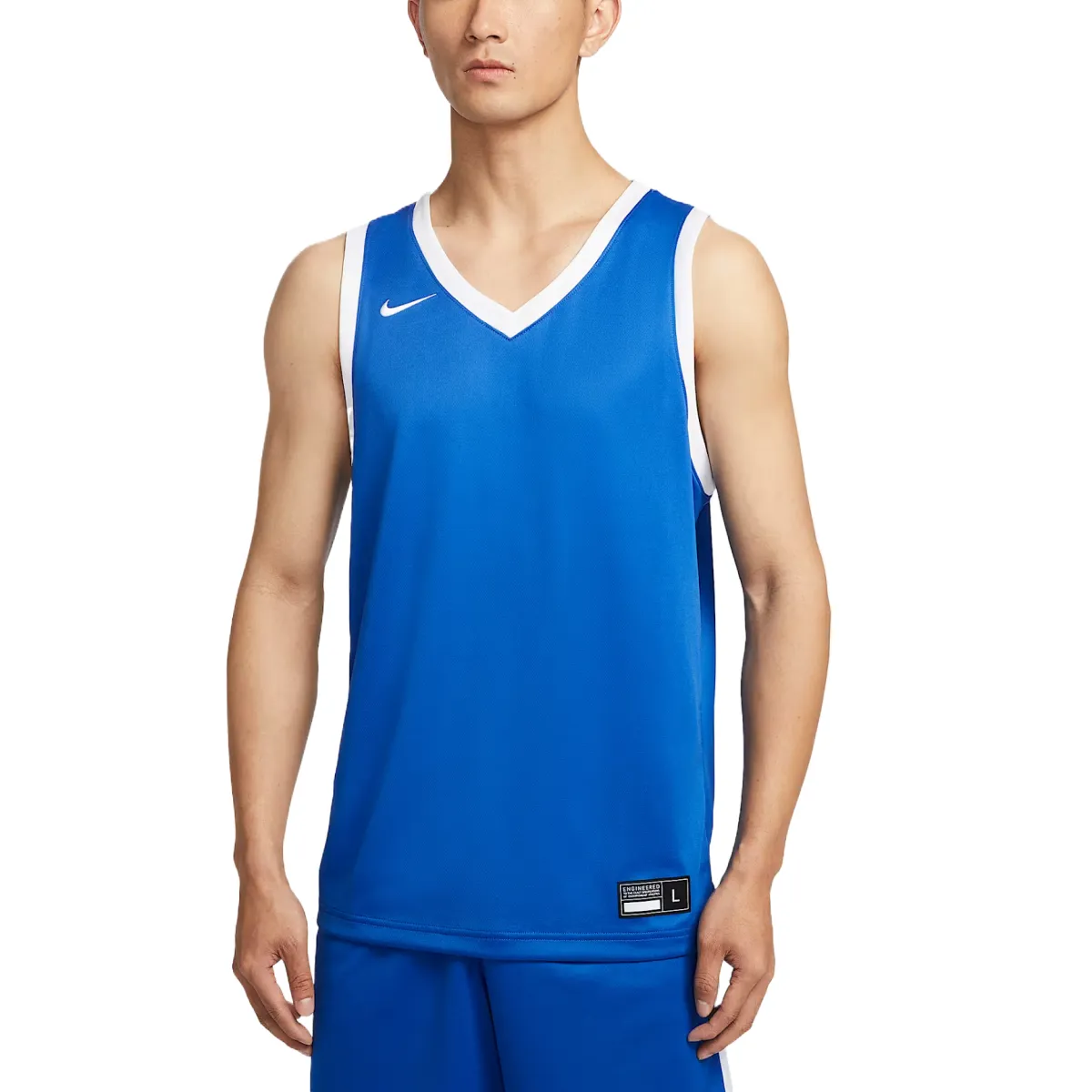 Nike Dri FitCrossover Basketball Jersey Men's Blue