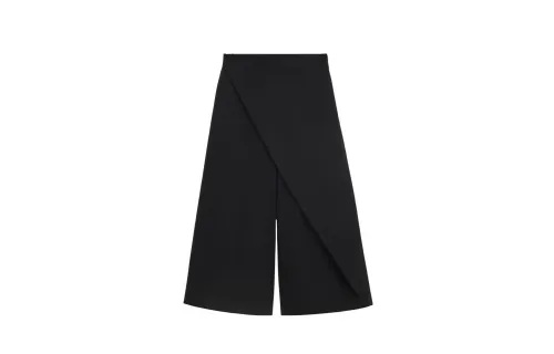 LOEWE Wrapped Cropped Trousers 'Black'