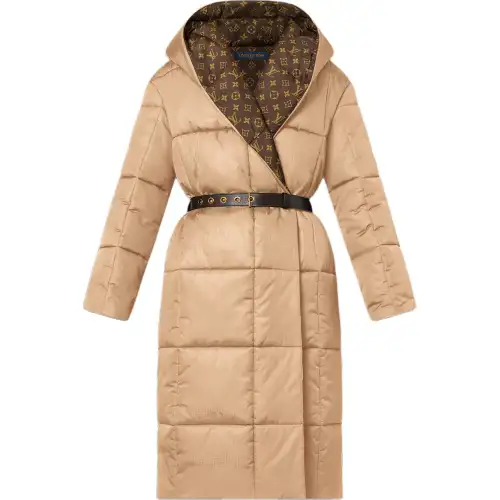 LOUIS VUITTON Coat Women's Khaki