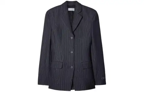 OFF-WHITE Single-Breasted Long-Sleeved Blazer