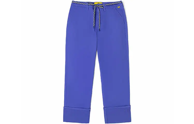 Vans Casual Pants Women's Blue Moderate Straight Fit Pants