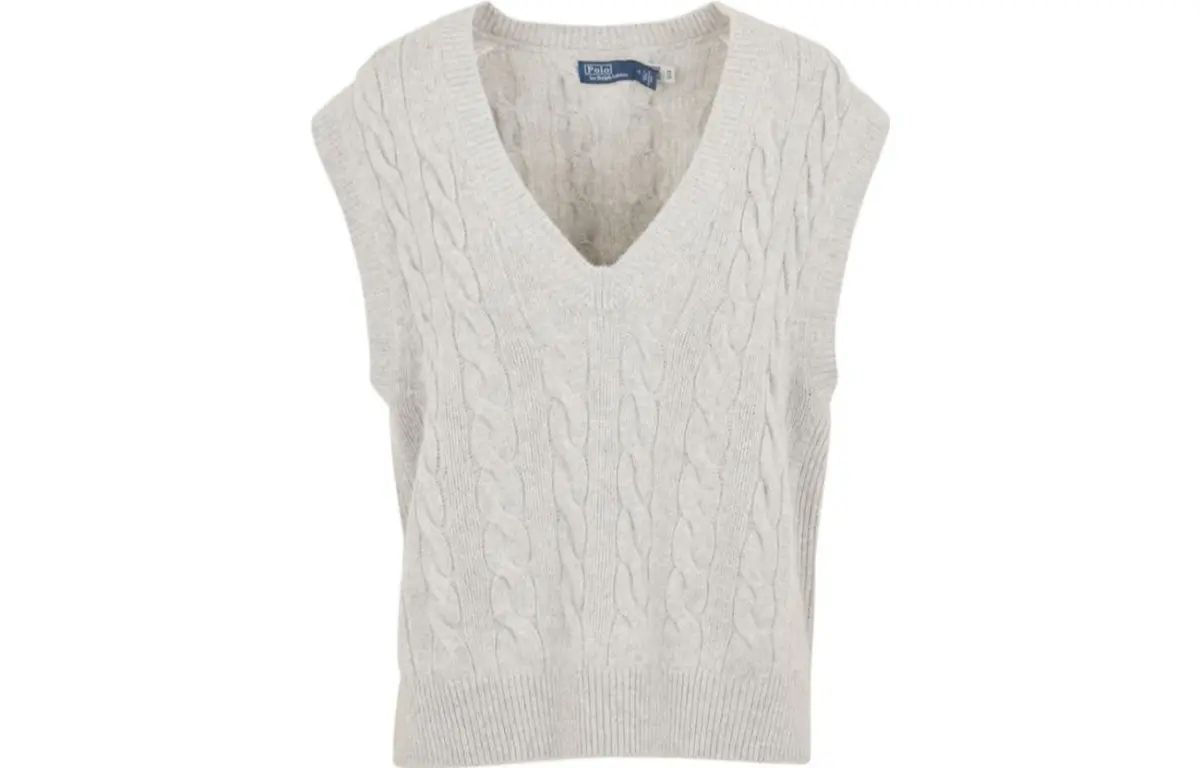 Polo Ralph Lauren Cable Knit Sleeveless Vest