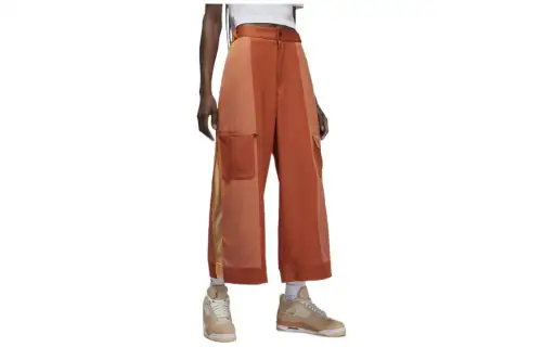 Jordan 23 Casual Pants Women's Orange