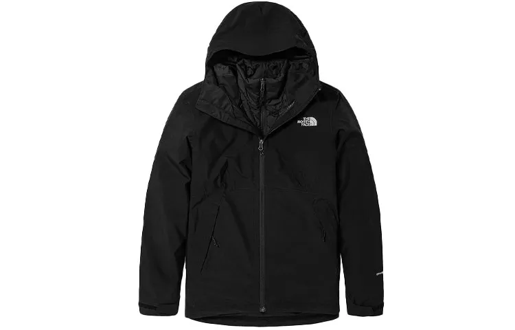THE NORTH FACE Urban Exploration Outdoor Hiking Waterproof And Windproof Windbreaker Jacket Women's Black