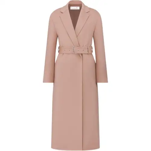 DIOR Coats Women's Pink Moderate