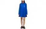 LOEWE Coats Women's Blue Lapel Moderate