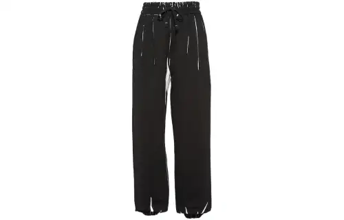 MIU MIU Knitted Sweatpants Women's Black