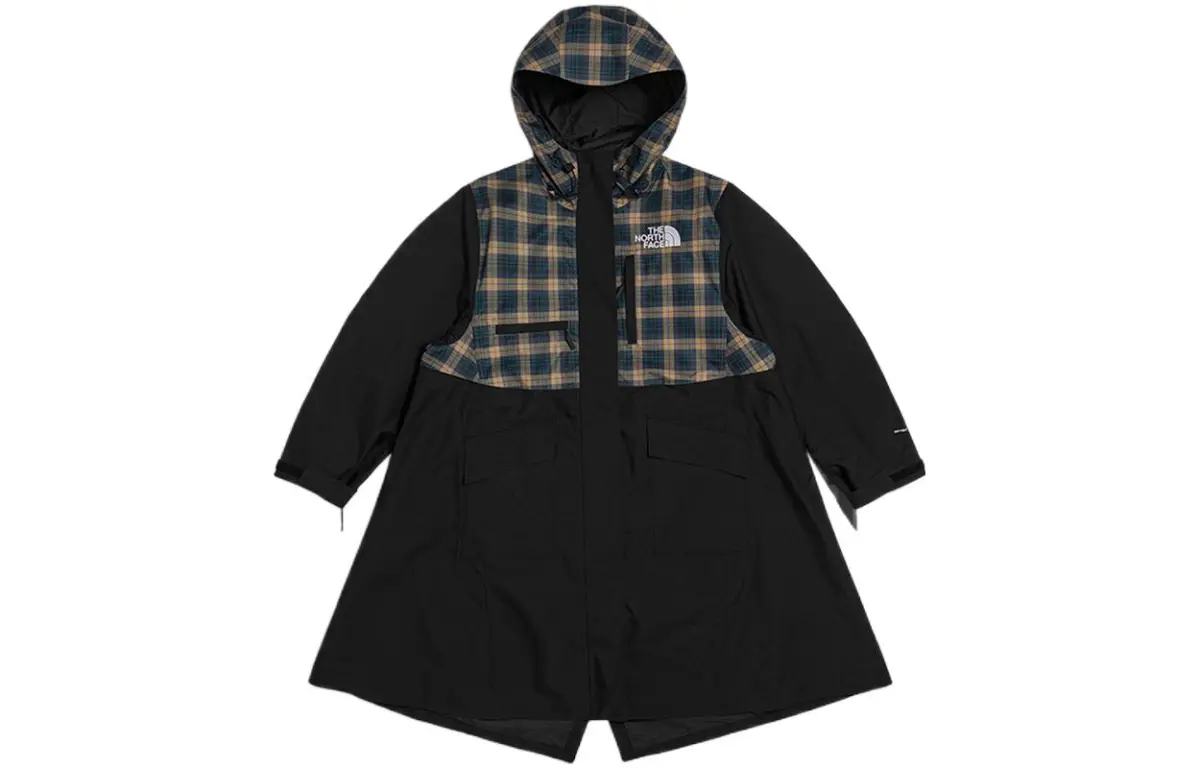 THE NORTH FACE Trench Coats Women's Black Hooded Moderate