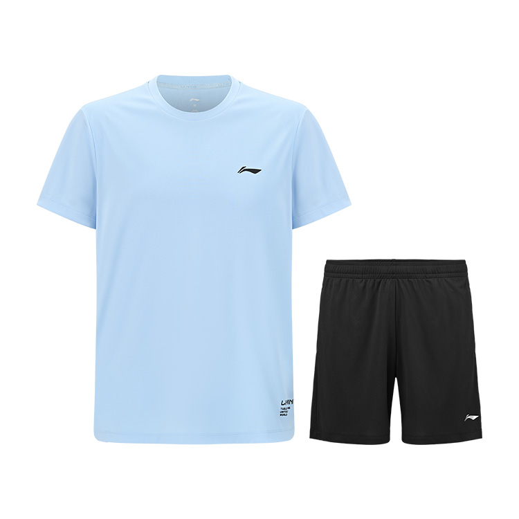 Li Ning Table Tennis Collection Table Tennis Clothing Sets Unisex Blue Black