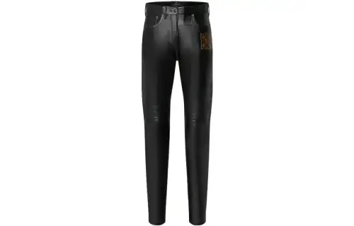 LOUIS VUITTON FW22 Casual Pants Women's Black
