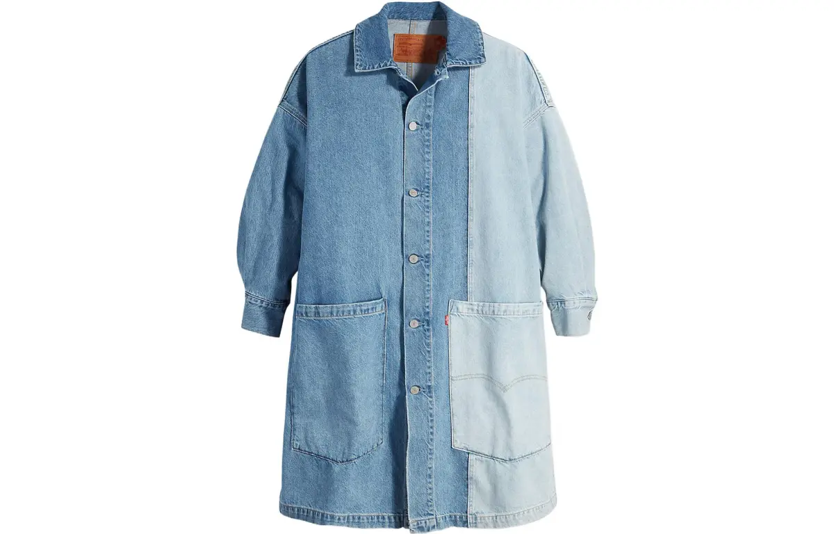 Levi's x Naomi Osaka FW22 Multicolor Denim Jacket Women's Blue