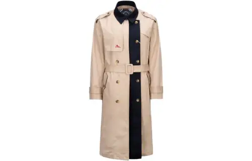 EVISU Trench Coat Women's Light Apricot
