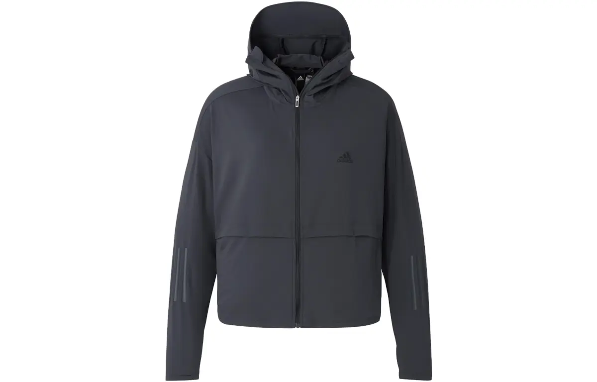 Adidas Breathable And Cool Feeling Sun Protection Clothing Women's Dark Gray