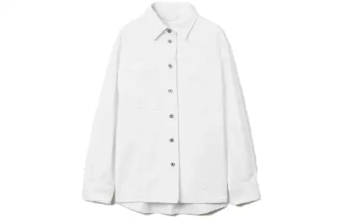 【Previous Season】EKD embroidered-logo denim overshirt