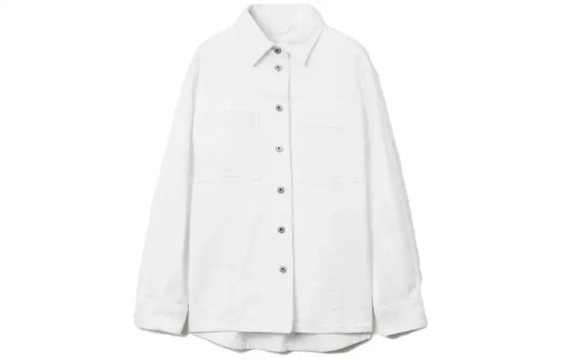 【Previous Season】EKD embroidered-logo denim overshirt
