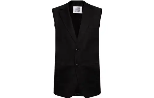 Vetements Vests Women's Black