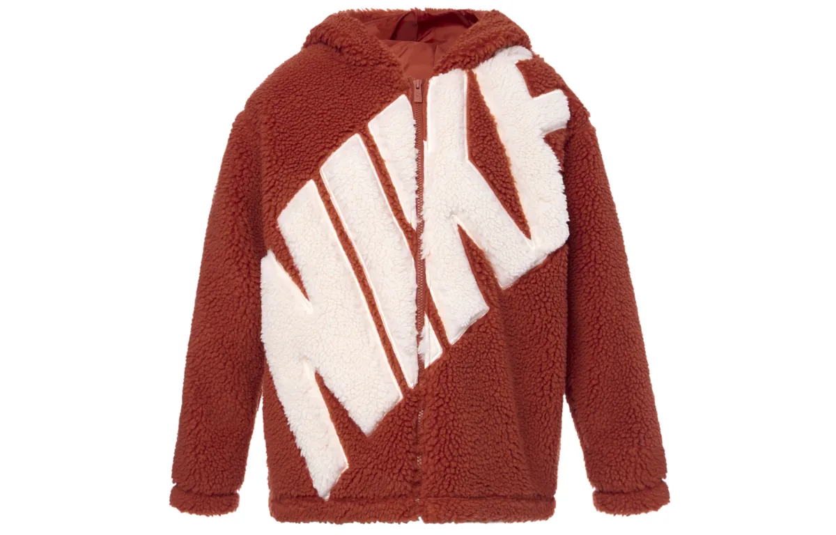 Nike Sportswear FW23 Velvet feel Coat Women's Red