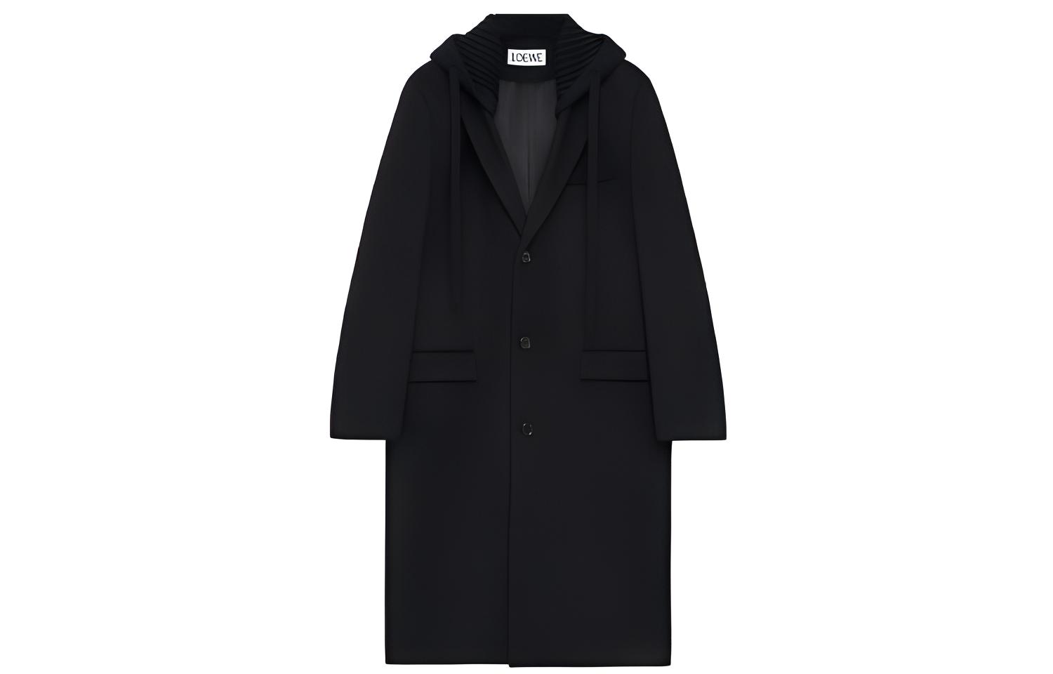 LOEWE FW23 Coat Women's Night Blue