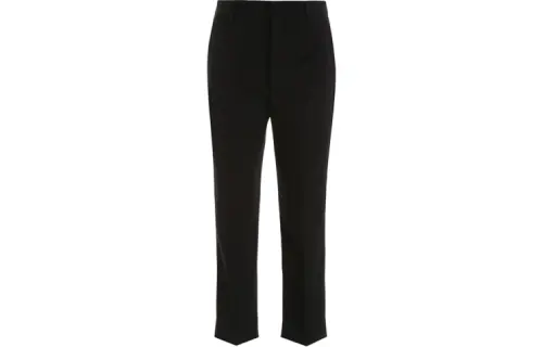 PRADA Casual Pants Women's Black Moderate Straight Fit Pants