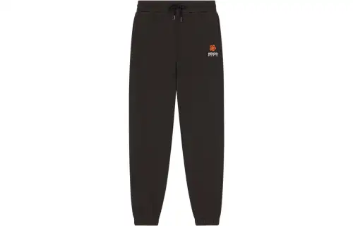 【Previous Season】embroidered-logo drawstring track pants