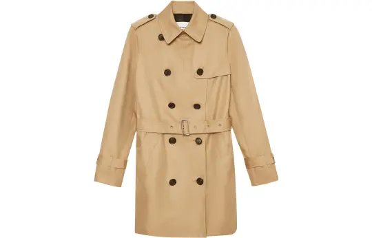 COACH Trench Coat Women's Khaki