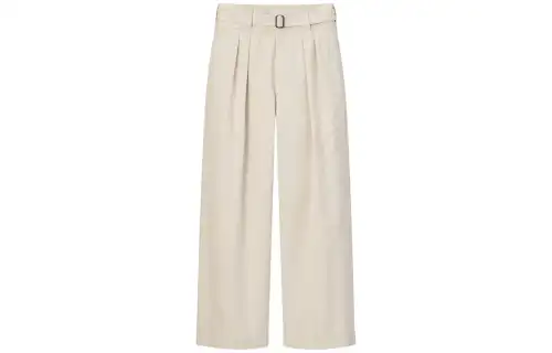UNIQLO FW22 Casual Pants Women's Ecru