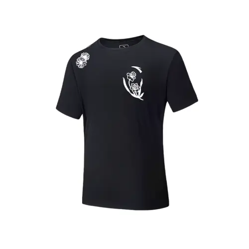 Anta Variety Training Collection T Shirt Unisex Basic Black