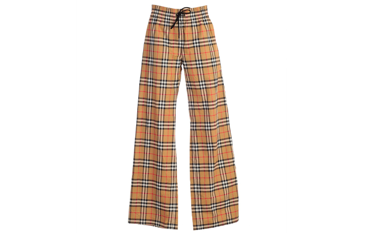Burberry Casual Pants Women's Antique Yellow