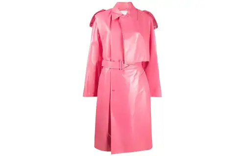 Bottega Veneta Leather Jacket Women's Pink
