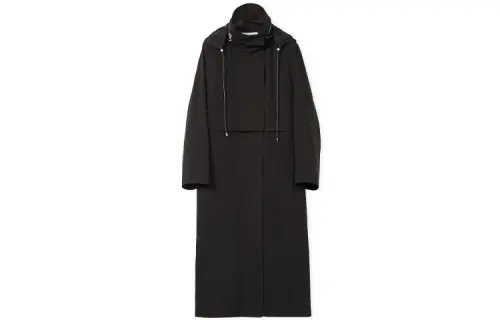 LOEWE SS22 Parka Coat Women's Black