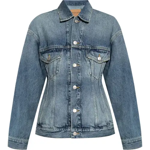 Balenciaga Hourglass Denim Jacket