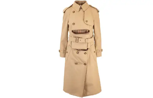 Burberry Pre Owned 2024 Belted Coat