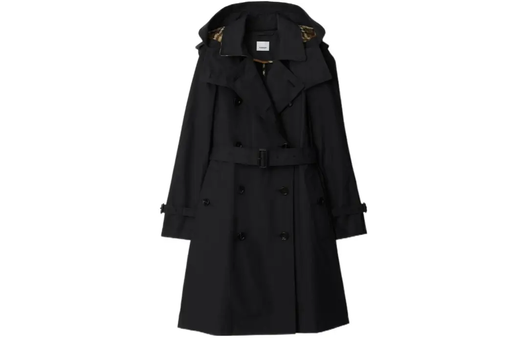 Burberry SS24 Trench Coat Women's Black