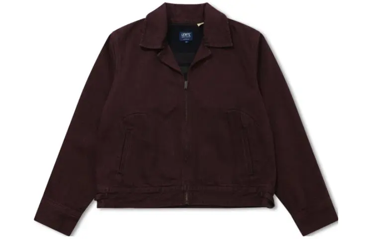 Levi's FW22 Denim Jacket Women's Dark Red