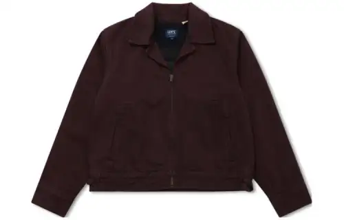 Levis FW22 Denim Jacket Women's Dark Red