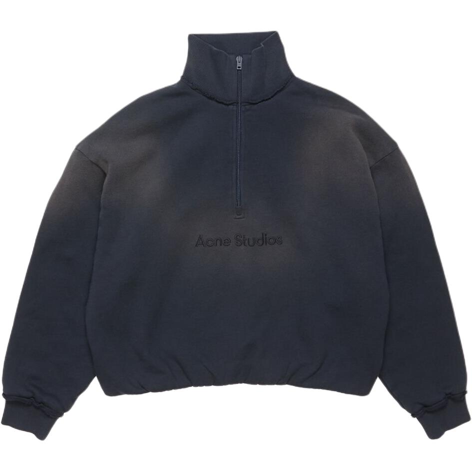 Женский свитшот Acne Acne Studios (темно-синий)
