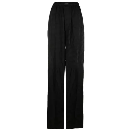 Balenciaga Bb Monogram Pajama Trousers