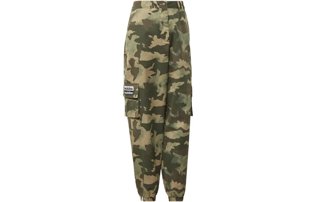 Adidas Originals Cargo Pants Japan Version Women's Army Green