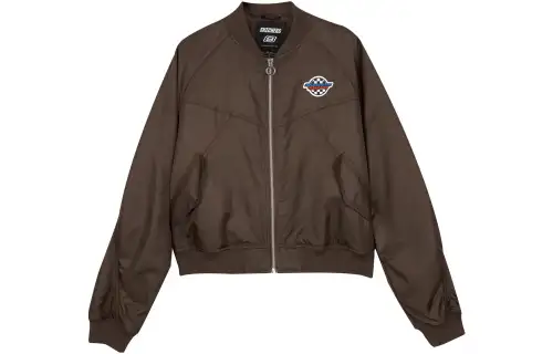 Skechers Puffer Jackets Women's Hot Melt Chocolates/02Z9 Stand Collar Moderate Puffer Jacket