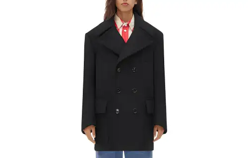 Bottega Veneta FW23 Coat Women's Black