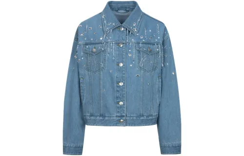 EVISU Denim Jacket Women's Denim Blue
