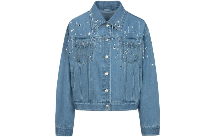 EVISU Denim Jacket Women's Denim Blue