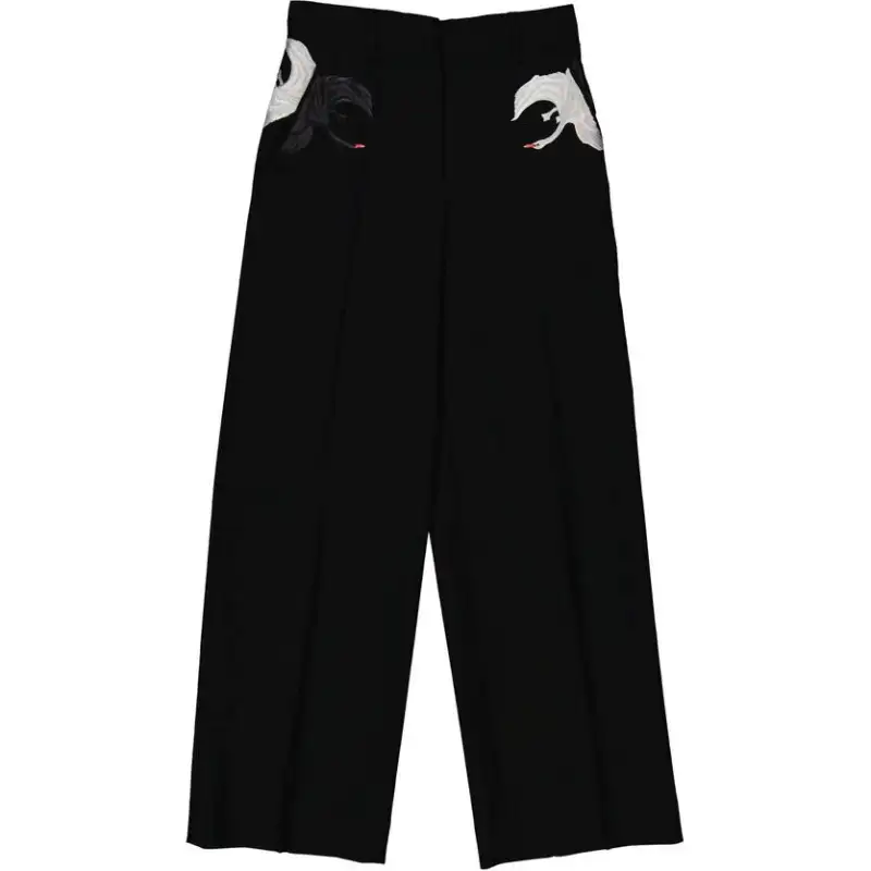 Burberry Casual Pants Women's Black