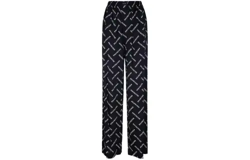 Balenciaga All-Over Logo Pants